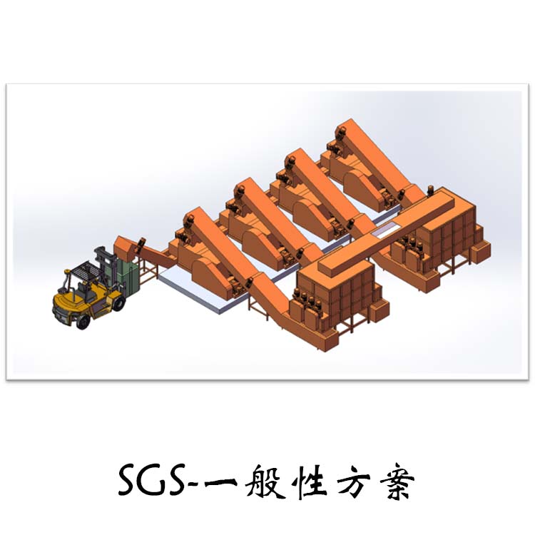 压块机液压动力单元与油管布置